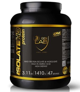 GenLab - Isolate HD Protein - 1410 g potrójna mleczna czekolada