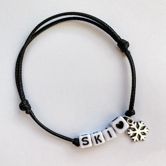 Fit Kolekcja - String Bracelet - SKI 01 silver