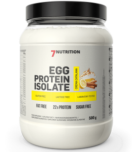7Nutrition - Egg Protein Isolate 500 g - crema catalana