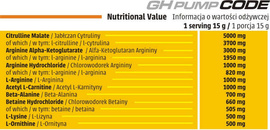 Human Code - GH PUMP CODE - 255 g - lemon ice tea