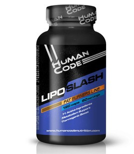 Human Code - LIPO SLASH - 120 caps.