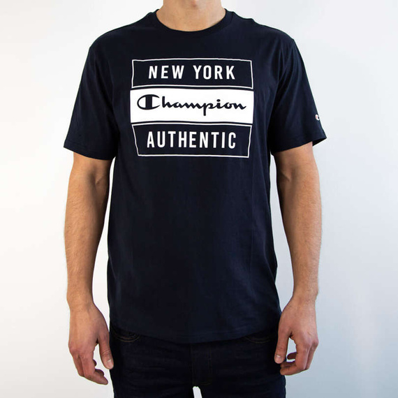 Champion - Crewneck T-Shirt Legacy Navy 001