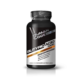 Human Code - Butyric Acid 1000 - 60 veg. caps.