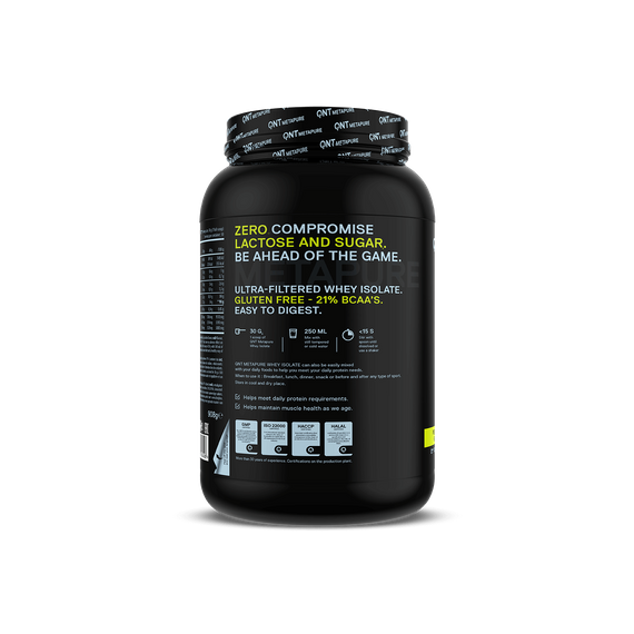 QNT - Metapure Zero Carb - 908 g pistachio