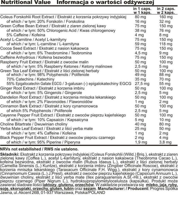 GenLab - Fat Assassin Max - 90 weg. kaps.