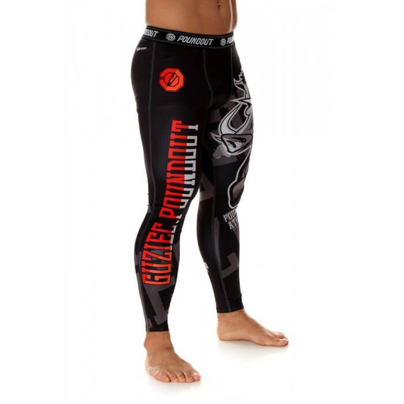 Poundout - Men's Pro Pants Leggings WARTHOG / GUZIEC
