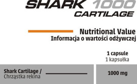 Human Code - Shark Cartilage 1000 - chrząstka rekina - 90 kaps.