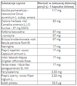 MEX - THERMO SHRED - 180 kaps.