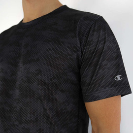 Champion - Koszulka treningowa Legacy Camo szara 001