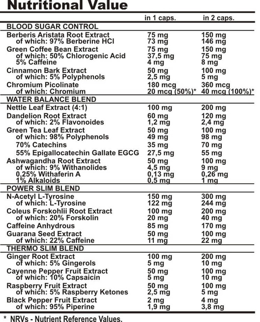 GenLab - Fat Assassin Xtreme - 90 veg. caps.