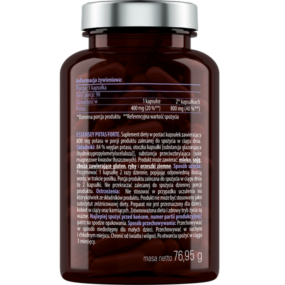 Essensey - Potassium Forte - 90 caps.