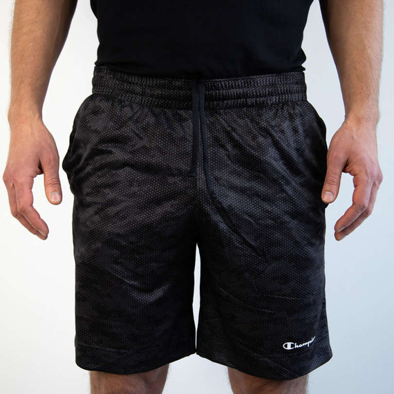 Champion - Quick dry Training Shorts Legacy Grey Camo 001