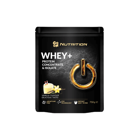 Go On - Białko serwatkowe Whey+ 750 g - wanilia
