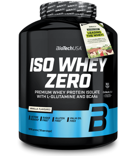BioTech USA - Iso Whey Zero - 1816 g wanilia