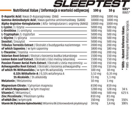 Human Code - Sleep Test 210 g - grejpfrut-pomarańcz