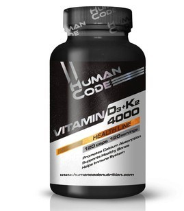 Human Code - Vitamin D3 4000 - 120 kaps.