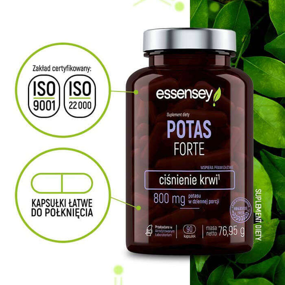 Essensey - Potas Forte - 90 kaps.