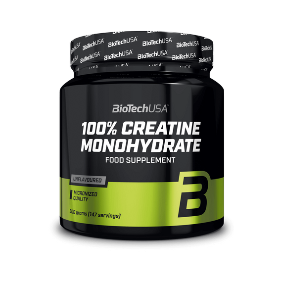 BioTech USA - 100% Micronized Creatine Monohydrate - 500 g