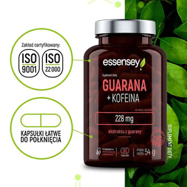Essensey - Guarana i Kofeina - 90 kaps.