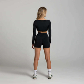 Chiara Wear - Extra short biker shorts X push-up - black