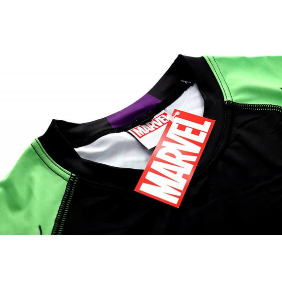 Poundout - Rashguard short Marvel Hulk