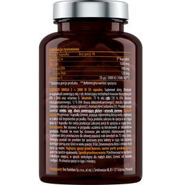 Essensey - Omega 3 + 2000 IU D3 - 90 caps.