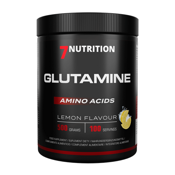 7Nutrition - Glutamine - 500 g - cytrynowy