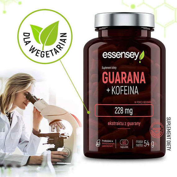 Essensey - Guarana i Kofeina - 90 kaps.