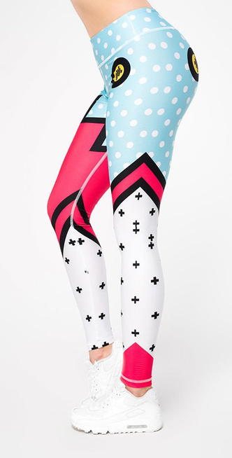 MEX - Legginsy damskie Groovy Toon Flash