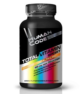 Human Code - Total Vitamin Sport - 60 weg. kaps.