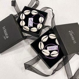 Fit Kolekcja - Shell Bracelet - black