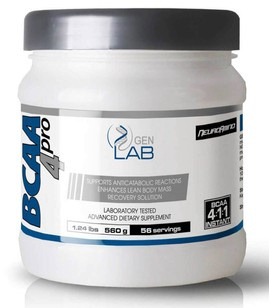 GenLab - BCAA 4 PRO - 560 g - Tropikalny