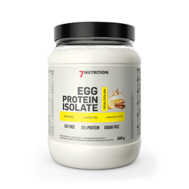 7Nutrition - Egg Protein Isolate 500 g - crema catalana