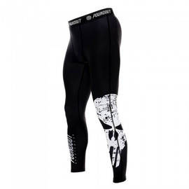 Poundout - Legginsy męskie HATE 2.0