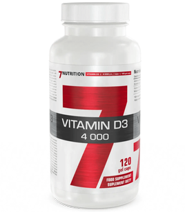 7Nutrition - Vitamin D3 4000 - 120 caps.