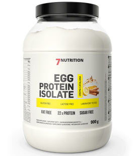 7Nutrition - Egg Protein Isolate 900 g - crema catalana
