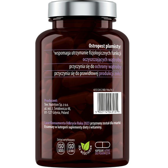 Essensey - Milk Thistle - 90 caps.