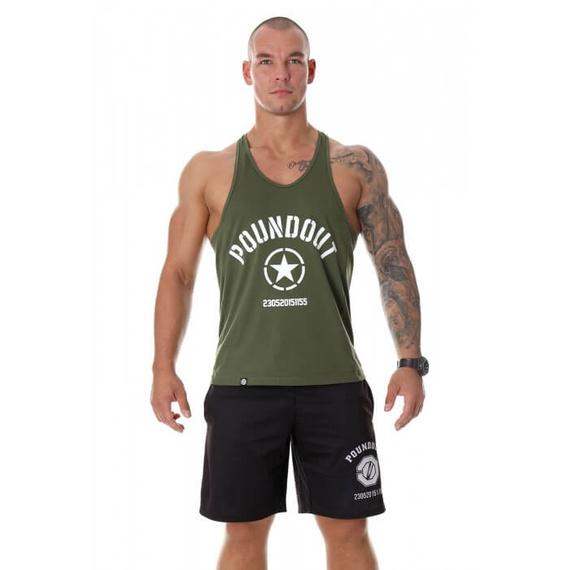 Poundout - Tank Top Stringer men's KHAKI
