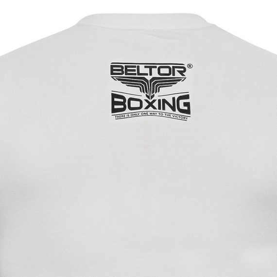 Beltor - Koszulka T-shirt Slim BOXING 01 biały