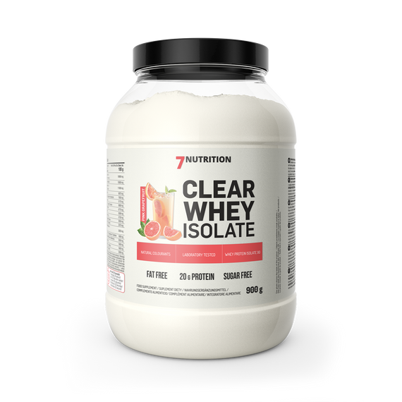 7Nutrition - Clear Whey Isolate 900 g - pink grapefruit