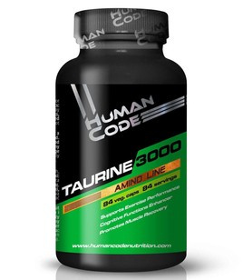 Human Code - Taurine 3000 - 84 veg. caps.