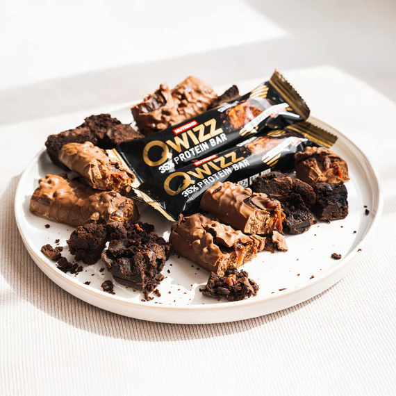 Nutrend - Qwizz Protein Bar 60 g - chocolate brownies