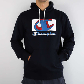 Champion - Bluza z kapturem Legacy granatowa 001