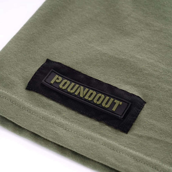 Poundout - Men's T-shirt BATTLE khaki
