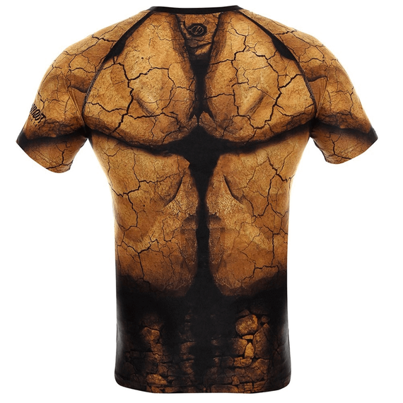 Poundout - Rashguard short sleeve STONE SUB-SKIN tech.