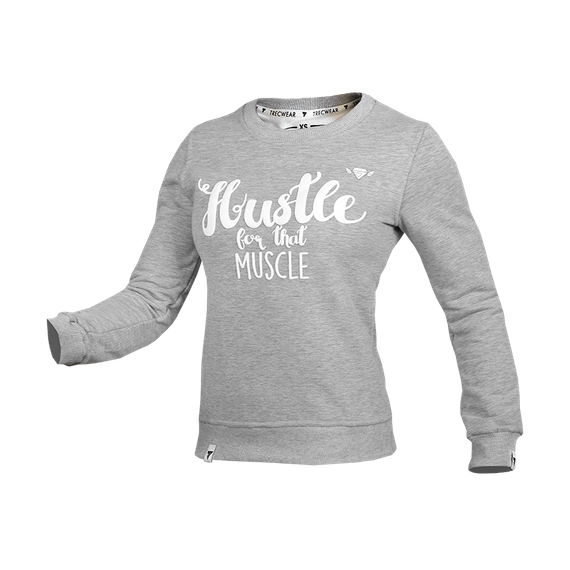 Trec - Bluza damska TW SWEATSHIRT TRECGIRL 08 STRONG GREY
