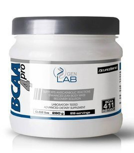 GenLab - BCAA 4 PRO - 280 g - tropical