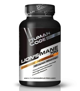 Human Code - Lion’s Mane 700 - 60 veg. caps.