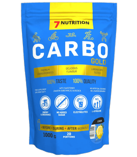 7Nutrition - Carbo Gold 1 kg - cytrynowy