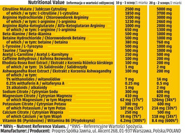 Human Code - PRE SHOQ - 200 g - lemon ice tea